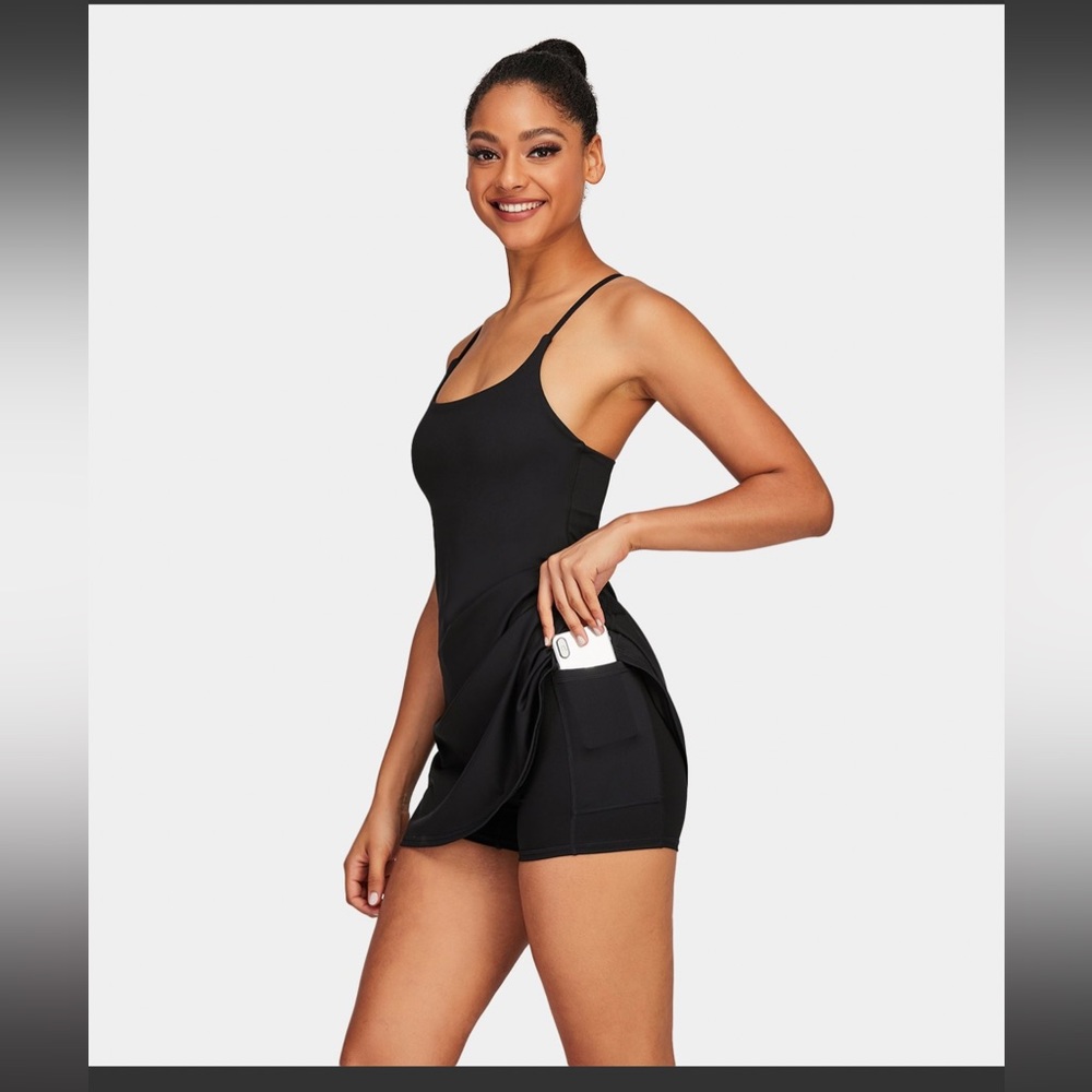 Halara Softlyzero™ Plush Backless Active Dress-Easy Peezy Edition
